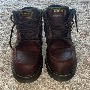 Dr. Martens Dark Brown Industrial Boots